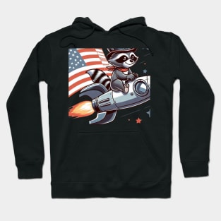 A Whimsical Tribute to American Culture in Cartoon Style Hoodie